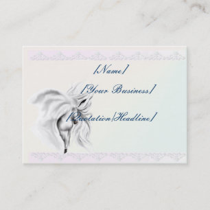 White Horse Head profilecard_chubby_horizontal,... Business Card