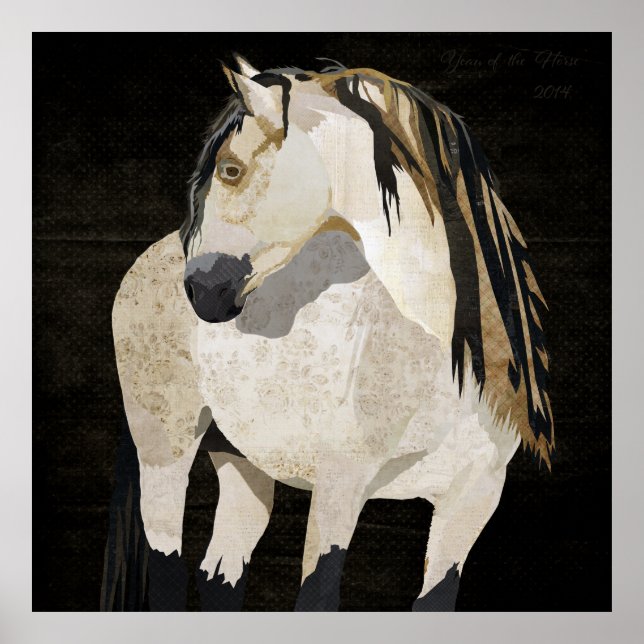 White Horse Poster (Front)