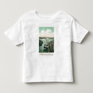 White Horse Steamer Toddler T-shirt