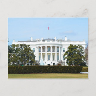 White House From The Lawn Postcard
