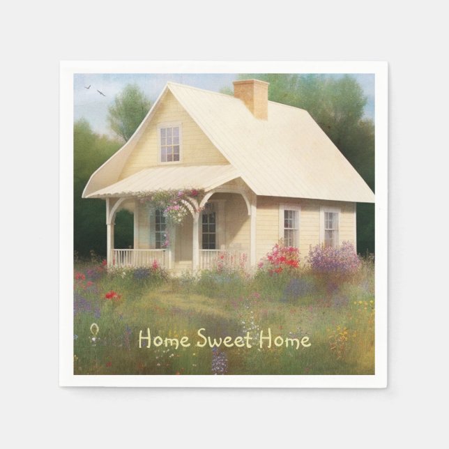 White House Housewarming Napkin (Front)