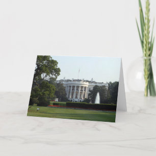 White House Photo Card