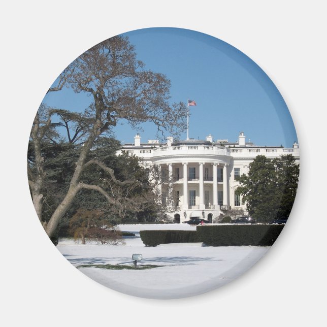 White House Photo Magnet (Front)