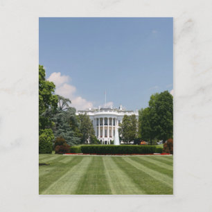 White House Washington DC USA strength and power Postcard