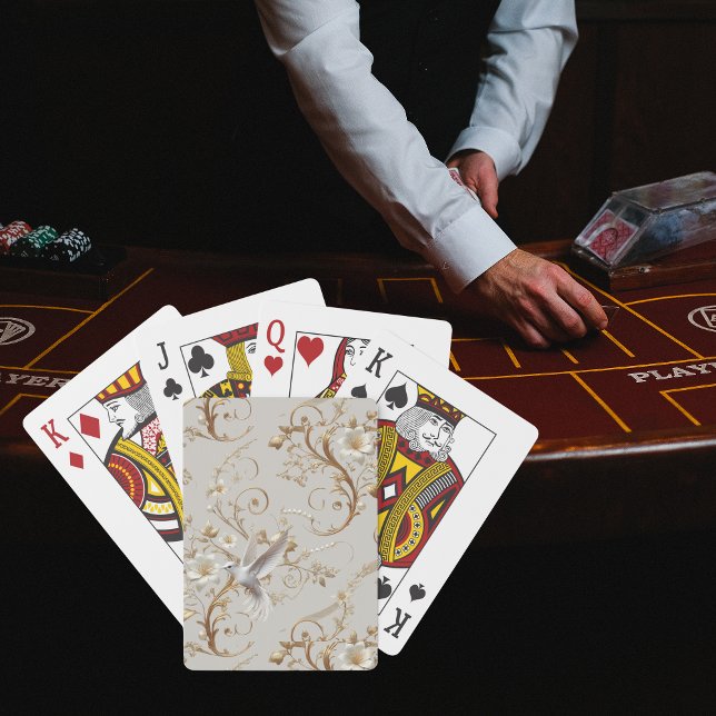 White Hummingbird  Playing Cards (Creator Uploaded)