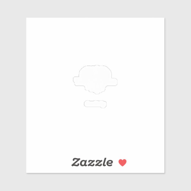 White icon featuring minimalist line art with grap (Sheet)
