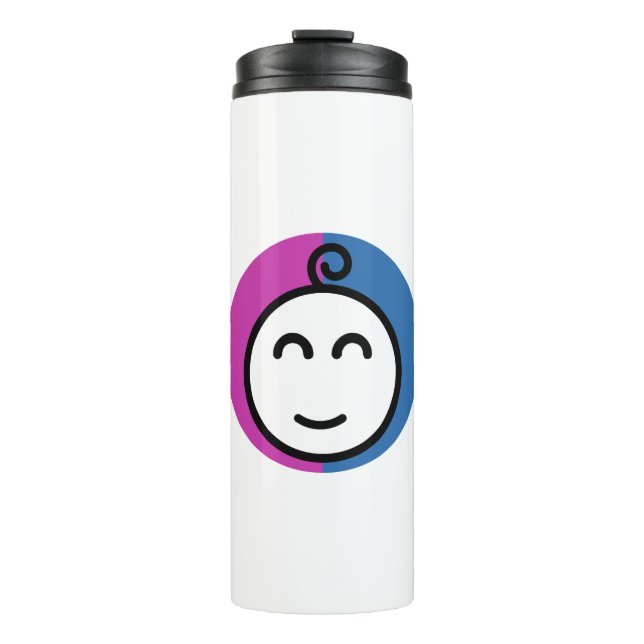 White insulated bottle (Front)