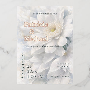 White Ivory Quiet Luxury Romantic Elegant Wedding