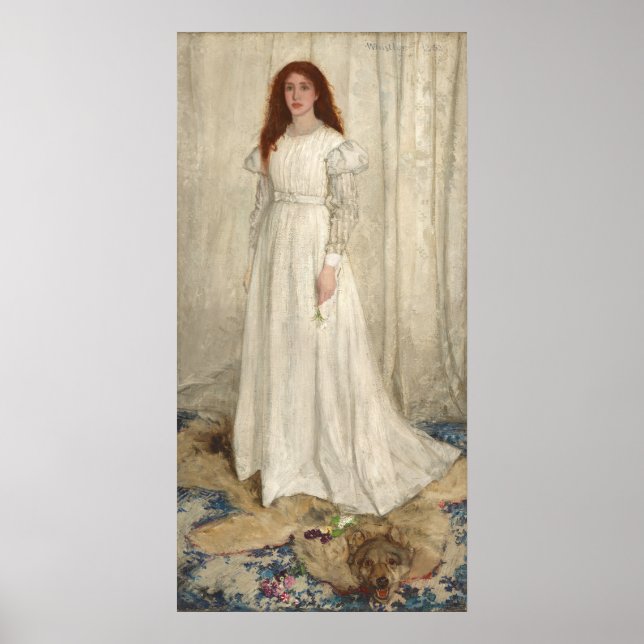 White - James McNeill Whistler Poster d'art (Devant)