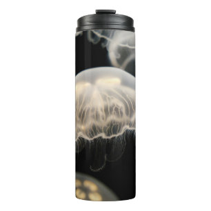 WHITE JELLYFISH THERMAL TUMBLER