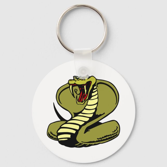 White King Cobra Keychain (Front)