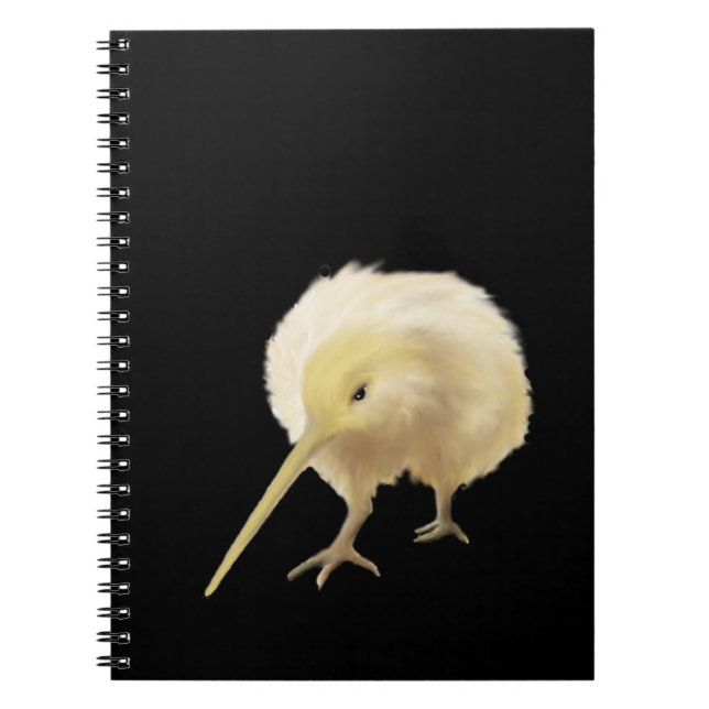 White Kiwi Notebook (Front)