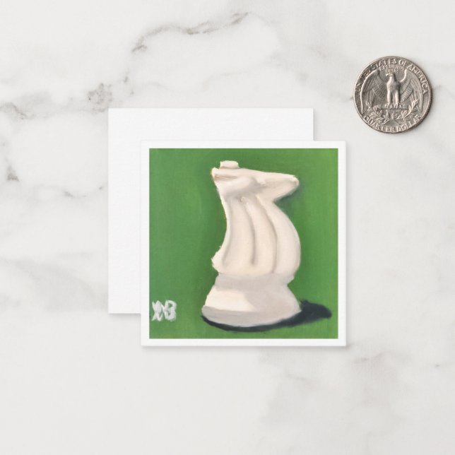 White Knight Card (Front/Back In Situ)