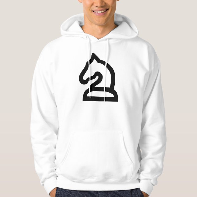 White Knight Hoodie (Front)