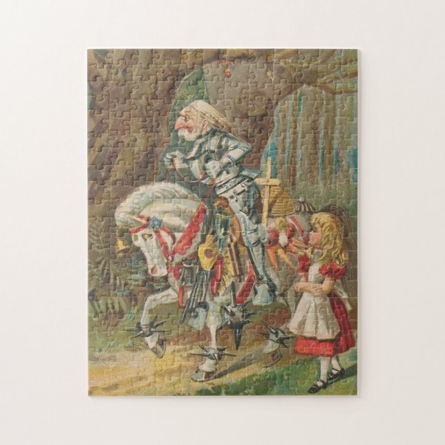White Knight Jigsaw Puzzle (Vertical)
