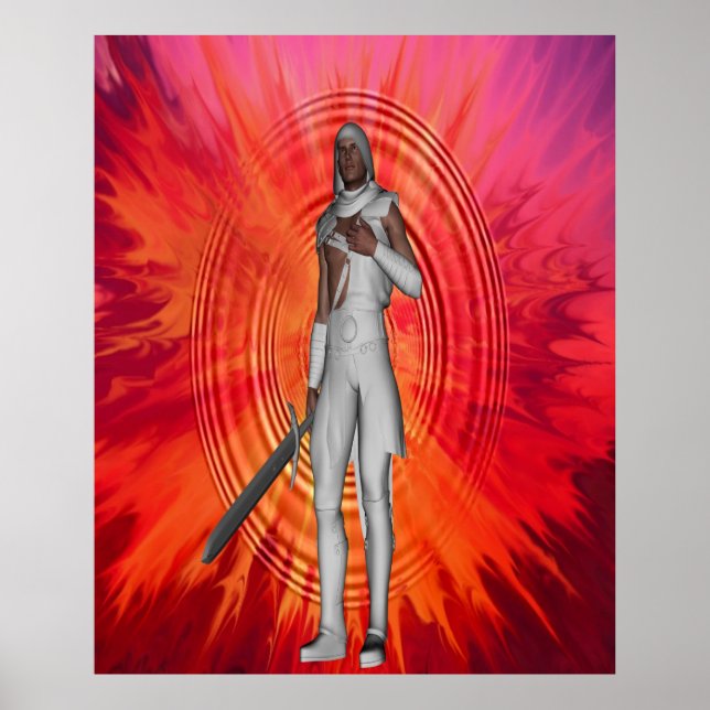 White Knight Poster (Front)