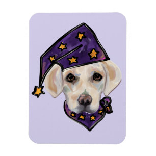 White Labrador Retriever Magnet