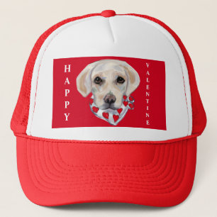 White Labrador Retriever Trucker Hat