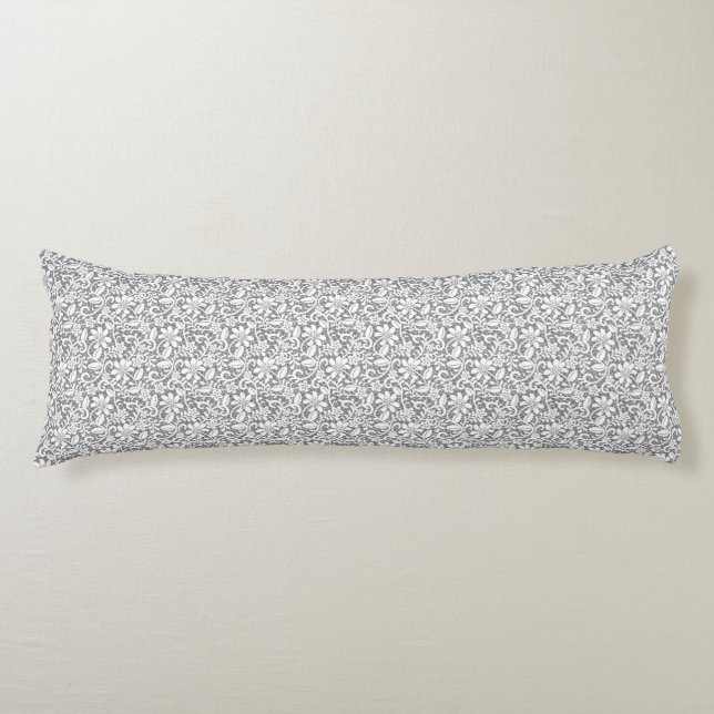 White Lace 1 Body Pillow (Front)