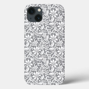 White Lace 1 iPhone 13 Case