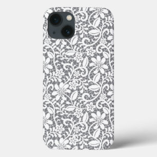 White Lace 1 iPhone 13 Case