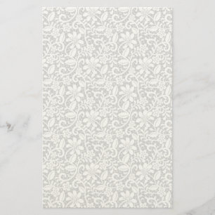 White Lace 1 Stationery