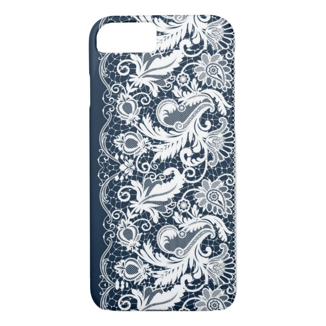 White lace 2 Case-Mate iPhone case (Back)