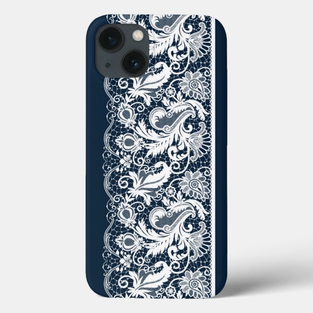 White lace 2 Case-Mate iPhone case (Back)