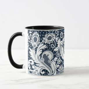 White lace 2 mug