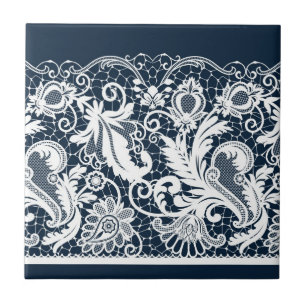 White lace 2 tile