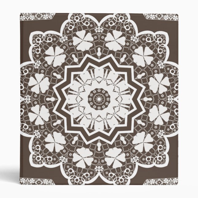 White lace binder (Front)