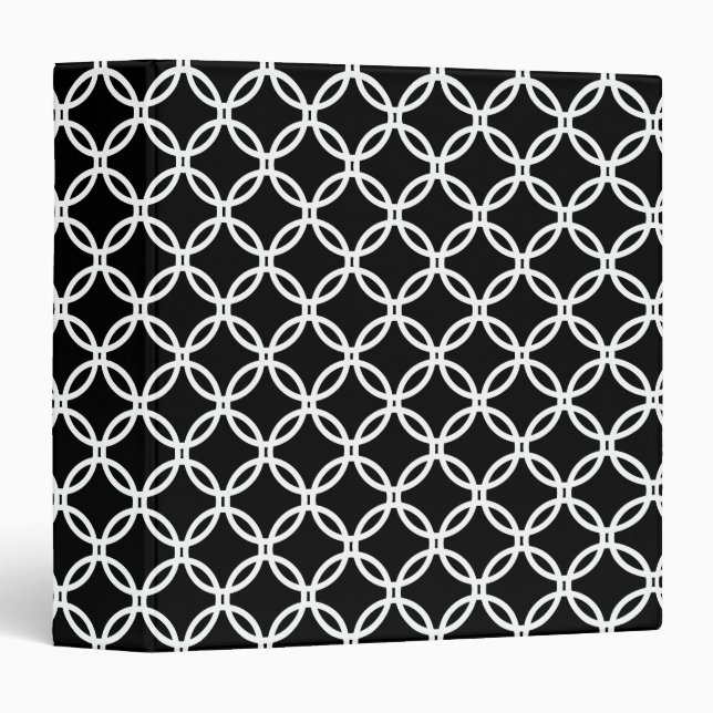 White Lace Circle Binder (Front/Spine)