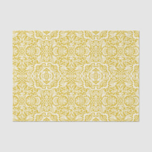 White Lace Damask Brocade Gift or Decoupage Tissue Tissue Paper