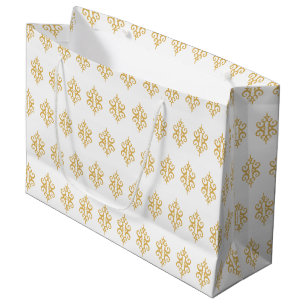 White Lace Gift Bag
