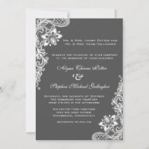 White lace on any background colour