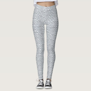White Lace Yoga Gym Exercise Leggings Pants