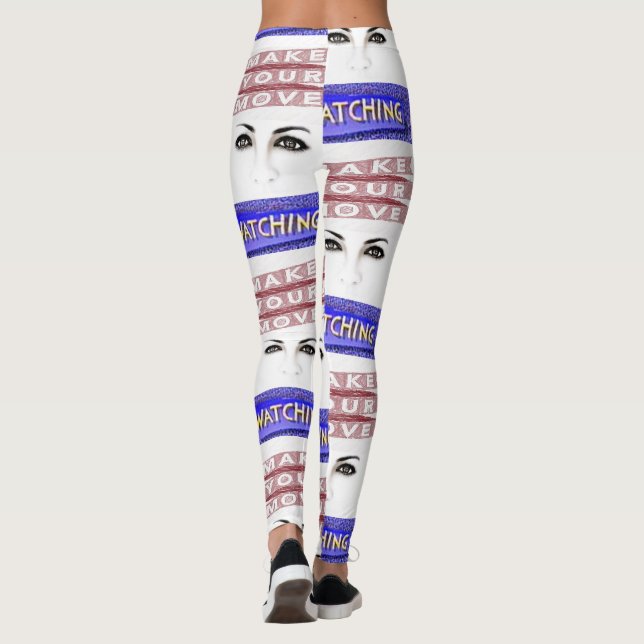 white ladies long leggings (Back)