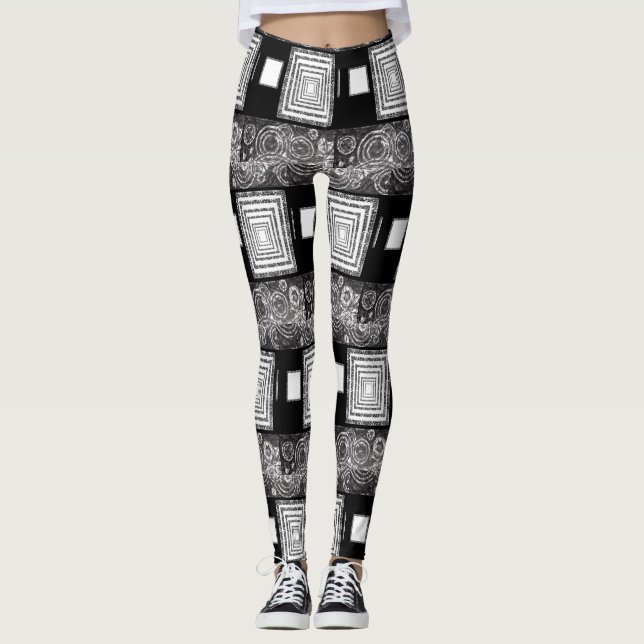 white ladies long leggings (Front)