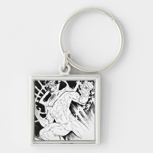 White Lantern Corps Keychain (Front)