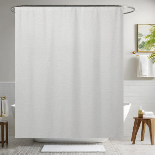 White Leather Shower Curtain Fresh Bathroom Decor