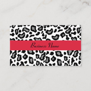 White Leopard Business Card