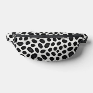 White Leopard Elegant Modern Luxury Collection Fanny Pack