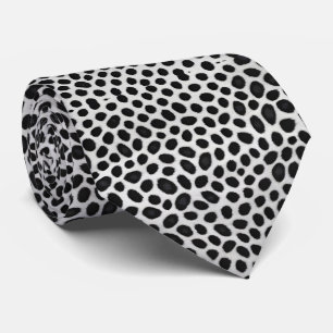 White Leopard Elegant Modern Luxury Collection Tie