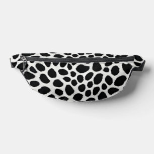 White Leopard Elegant Trendy Luxury Collection Fanny Pack