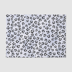 White Leopard Print Tissue Paper