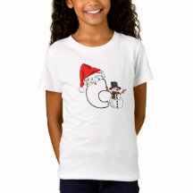 White letter c christmas gift 