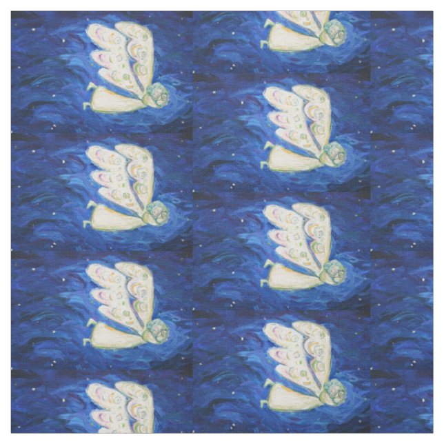 White Light Guardian Angel Art Material Fabric (Swatch)