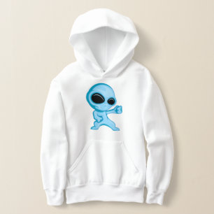 white lightweight sweatshirt