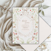 White Lilacs Whimsical Vintage Bridal Shower