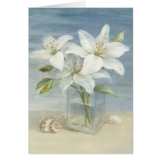 White Lilies and Shells (Front)